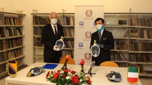 Italija donirala 200 respiratornih maski za subintenzivnu terapiju