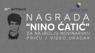 Dodjela novinarske nagrade ”Nino Ćatić”