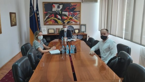 Gradonačelnik Jasmin Imamović se susreo sa predsjednikom Pozorišta mladih Tuzle