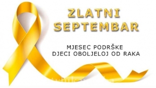 Zlatni septembar mjesec podizanja svijesti o dječijem raku