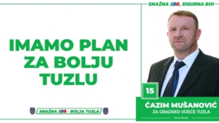 Ćazim Mušanović, kandidat SDA Tuzla za Gradsko vijeće: Imamo Plan za bolju Tuzlu!