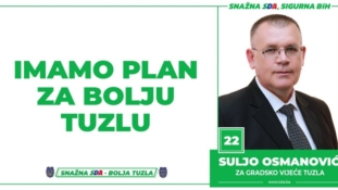 Suljo Osmanović, kandidat SDA Tuzla za Gradsko vijeće: Imamo Plan za bolju Tuzlu!