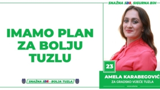 Amela Karabegović, kandidat SDA Tuzla za Gradsko vijeće: Imamo Plan za bolju Tuzlu!