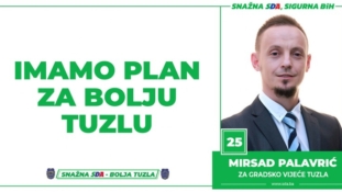 Mirsad Palavrić, kandidat SDA Tuzla za Gradsko vijeće: Imamo Plan za bolju Tuzlu!