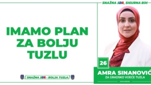 Amra Sinanović, kandidat SDA Tuzla za Gradsko vijeće: Imamo Plan za bolju Tuzlu!