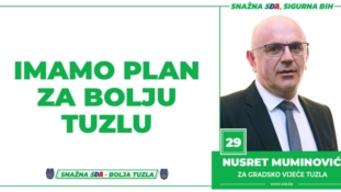 Nusret Muminović, kandidat SDA Tuzla za Gradsko vijeće: Imamo Plan za bolju Tuzlu!