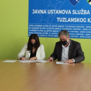 Potpisan Aneks na Sporazum o međusobnoj saradnji u realizaciji Kantonalnog Programa sufinansiranja zapošljavanja djece šehida i poginulih boraca – 2020