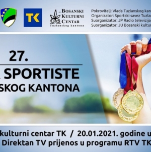 U srijedu 20. januara, 27. Izbor najboljih sportista Tuzlanskog kantona