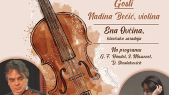 Violinski virtuozi Vladimir Marković i Yeonju Jeong nastupaju u Tuzli