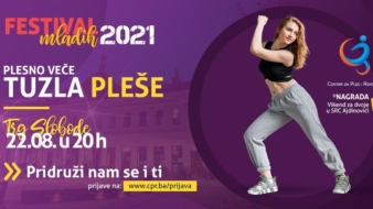 Počinje Festival mladih 2021: Doživite najrasplesanije otvorenje Festivala u Srcu Tuzle