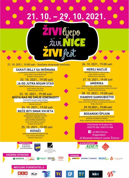 Sakati Bily sa Inišmana otvorit će ITF ŽiviFest u Živinicama