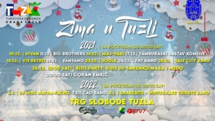 Praznična čarolija “Zima u Tuzli” od 10. decembra 2021. do 09. januara 2022. godine