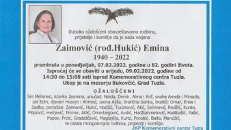 Preminula Emina Zaimović, bivša predsjednica Skupštine opštine Tuzla