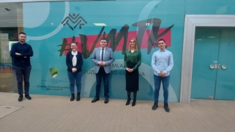 Delegacija Ministarstva za kulturu, sport i mlade u radnoj posjeti Vijeću mladih Tuzlanskog kantona