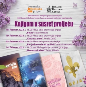 BKC TK: Manifestaciju „Knjigom u susret proljeću“ otvara promocija knjige „Bejat“