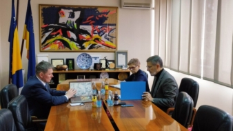 Gradonačelnik Tuzle primio otpravnika poslova Ambasade Ukrajine u BiH