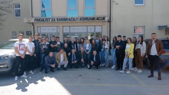 Posjeta učenika srednjih škola iz TK Fakultetu za saobraćaj i komunikacije Univerziteta u Sarajevu