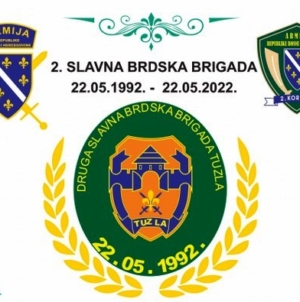 Najava: Obilježavanje 30. godišnjice od formiranja 2.Tuzlanske slavne brdske brigade u nedjelju 22. maja od 10 i 30 u Lipnici