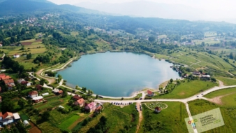 Turistička razglednica TK: Rajsko jezero Bašigovci