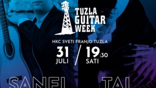Bogat program Tuzla Guitar Week-a: Sanel Redžić i Tal Hurwitz koncertom otvaraju Sedmicu gitare u Tuzli
