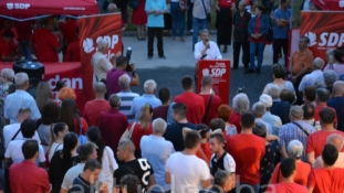 Održan promotivni skup GO SDP-a Tuzla na Brčanskoj Malti: Glas za SDP je glas za spas Bosne i Hercegovine