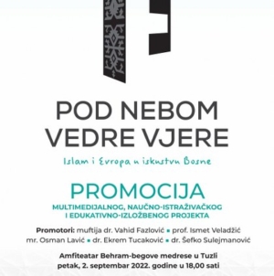 Promocija projekta “Pod nebom vedre vjere: Islam i Evropa u iskustvu Bosne“ u Tuzli