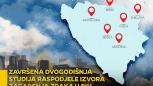 Švedska finalizira rezultate raspodjele izvora zagađenja zraka u BiH