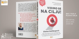 Promocija knjige Vidimo se na cilju!, Zlatana Halilbegovića, u četvrtak 10. novembra u BKC TK