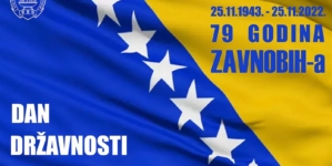 Čestitka Grada Tuzle u povodu 25.11. – Dana državnosti Bosne i Hercegovine