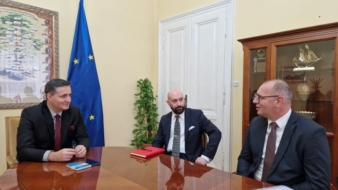 Bećirović razgovarao sa Zijadom Lugavićem kandidatom za gradonačelnika Grada Tuzle