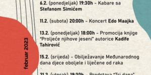 U februaru u Lukavcu Edo Maajka, Stefan Simić, predstava „Tri dana“ BNP-a Zenica i mnogi drugi sadržaji