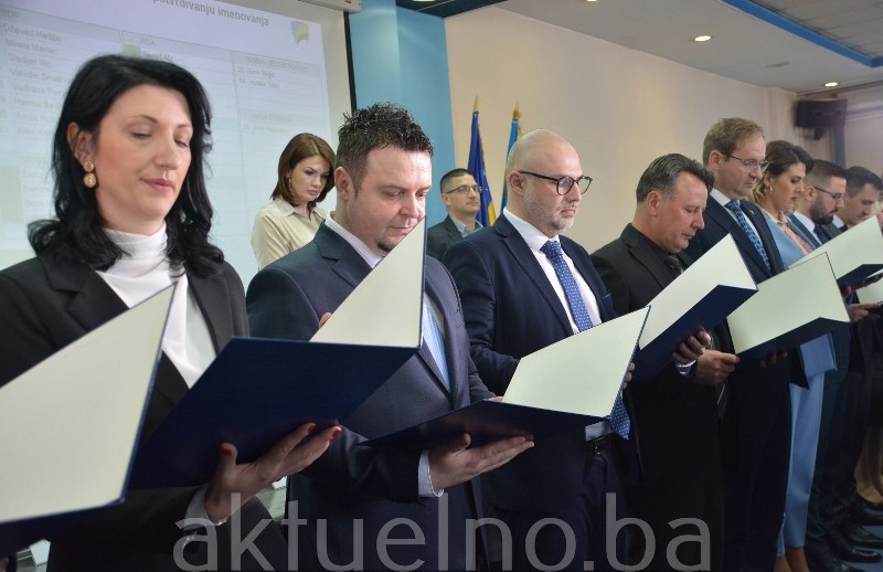 Imenovan novi saziv Vlade Tuzlanskog kantona