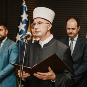 Bajramski prijem muftije tuzlanskog dr. Vahid-ef. Fazlovića