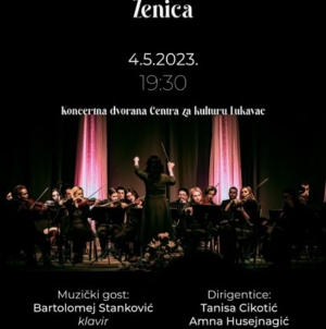 Koncert Kamernog simfonijskog orkestra Zenica 4. maja u Lukavcu