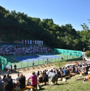 Teniski spektakl u Bosanskoj dolini piramida