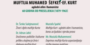 Kolokvij “Muftija Muhamed Šefket-ef. Kurt – ugledni alim i humanista“
