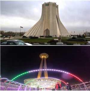 Upoznajte dva tornja sa razglednica iranske prijestonice Teherana