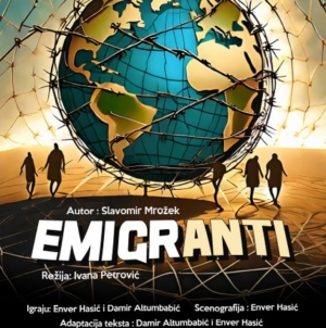 Premijera predstave ”Emigranti” u petak u okviru 21. TKT Festa