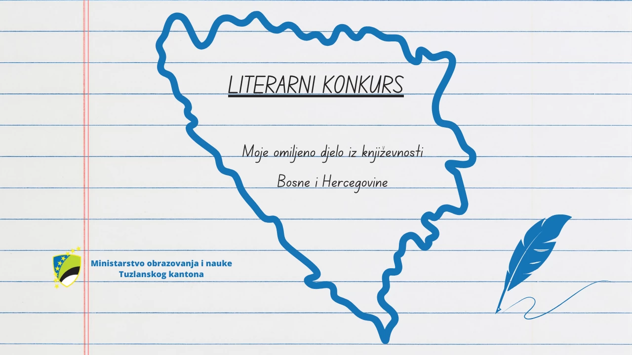 Raspisan literarni konkurs na temu “Moje omiljeno djelo iz književnosti Bosne i Hercegovine”