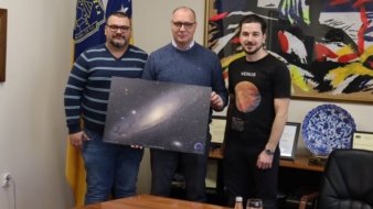 Gradonačelnik Lugavić sastao se s predstavnicima Astronomskog društva Polaris