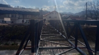Izgradnja pješačkog mosta u Slavinovićima u završnoj fazi