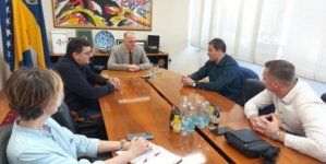 Gradonačelnik Lugavić sastao se s predstavnicima UG Veterani RK Sloboda Tuzla