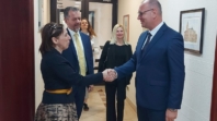 Ambasadorica Grčke u BiH, NJ.E. Ijoana Eftimiadu sastala se sa gradonačelnikom Tuzle, dr. sc. Zijadom Lugavićem