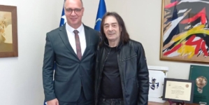 Gradonačelnik Lugavić sastao se s muzičarom Dadom Topićem