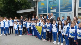 Najmlađi karatisti ispraćeni na Balkansko prvenstvo
