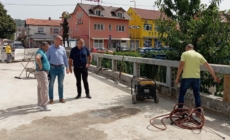 Gradonačelnik Tuzle obišao radove na sanaciji mostova Kipovi i Plavog mosta