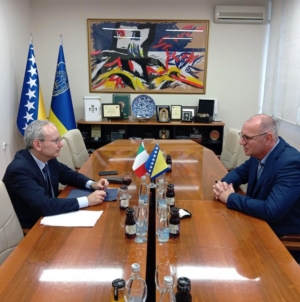 Ambasador Italije posjetio gradonačelnika Tuzle
