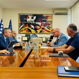 Ministar Dizdar i gradonačelnik Lugavić potpisali ugovore za infrastrukturne projekte u Tuzli