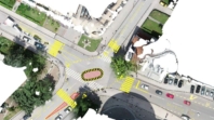 Informacija o uspostavi eksperimentalnog kružnog toka saobraćaja na raskrsnici ulica: Turalibegova, Maršala Tita i Mirze Delibašića (kod zgrade MUP-a)