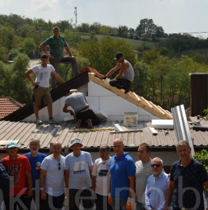 Još jedna u nizu humanih misija tuzlanskog ODB-a: Potpuno renoviranje kuće za brata i sestru Husejna i Mensuru Ćatibušić